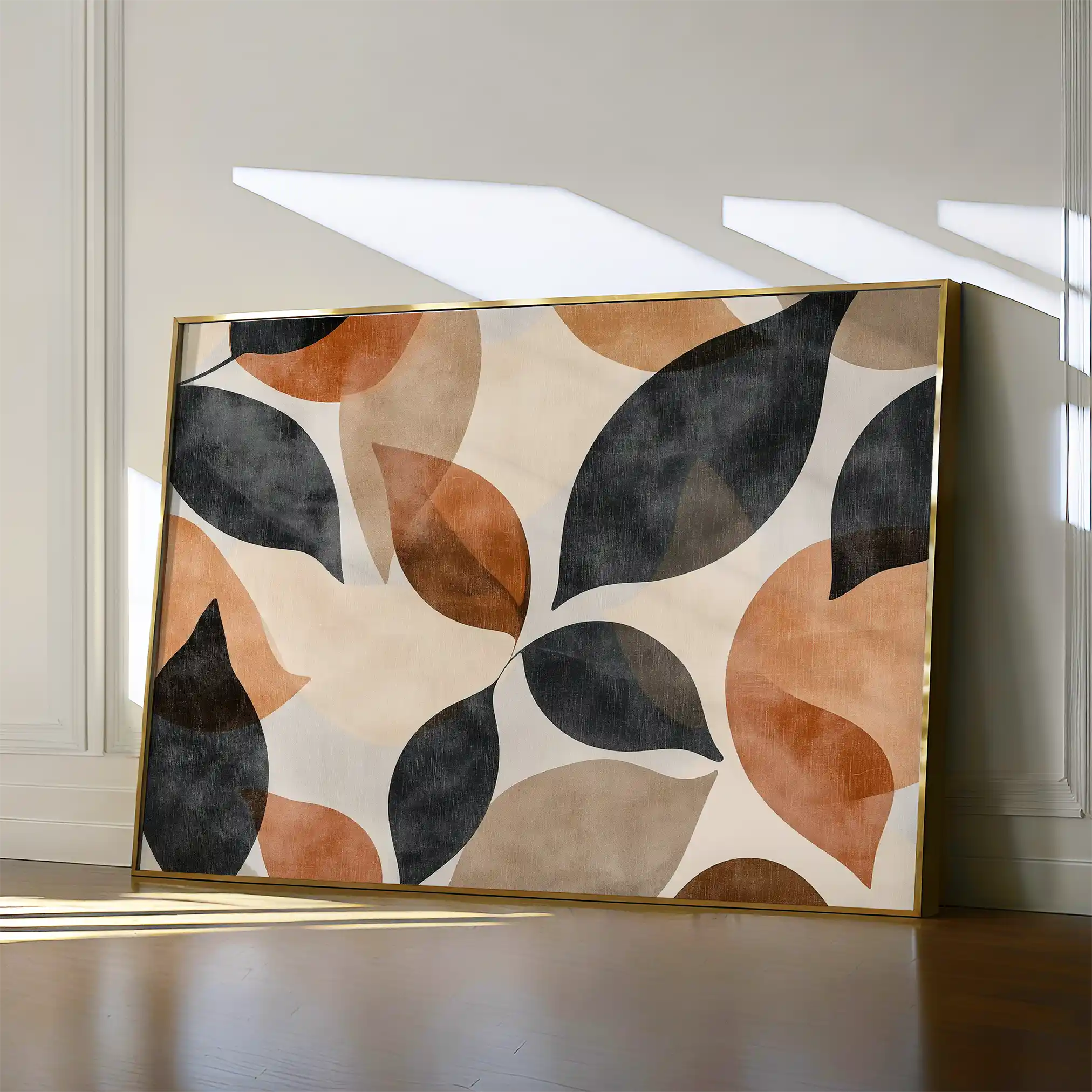 Boho 218 Canvas Art 60 x 40 cm / Black