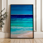 Abstract 2186 Canvas Art 60 x 40 cm / Black