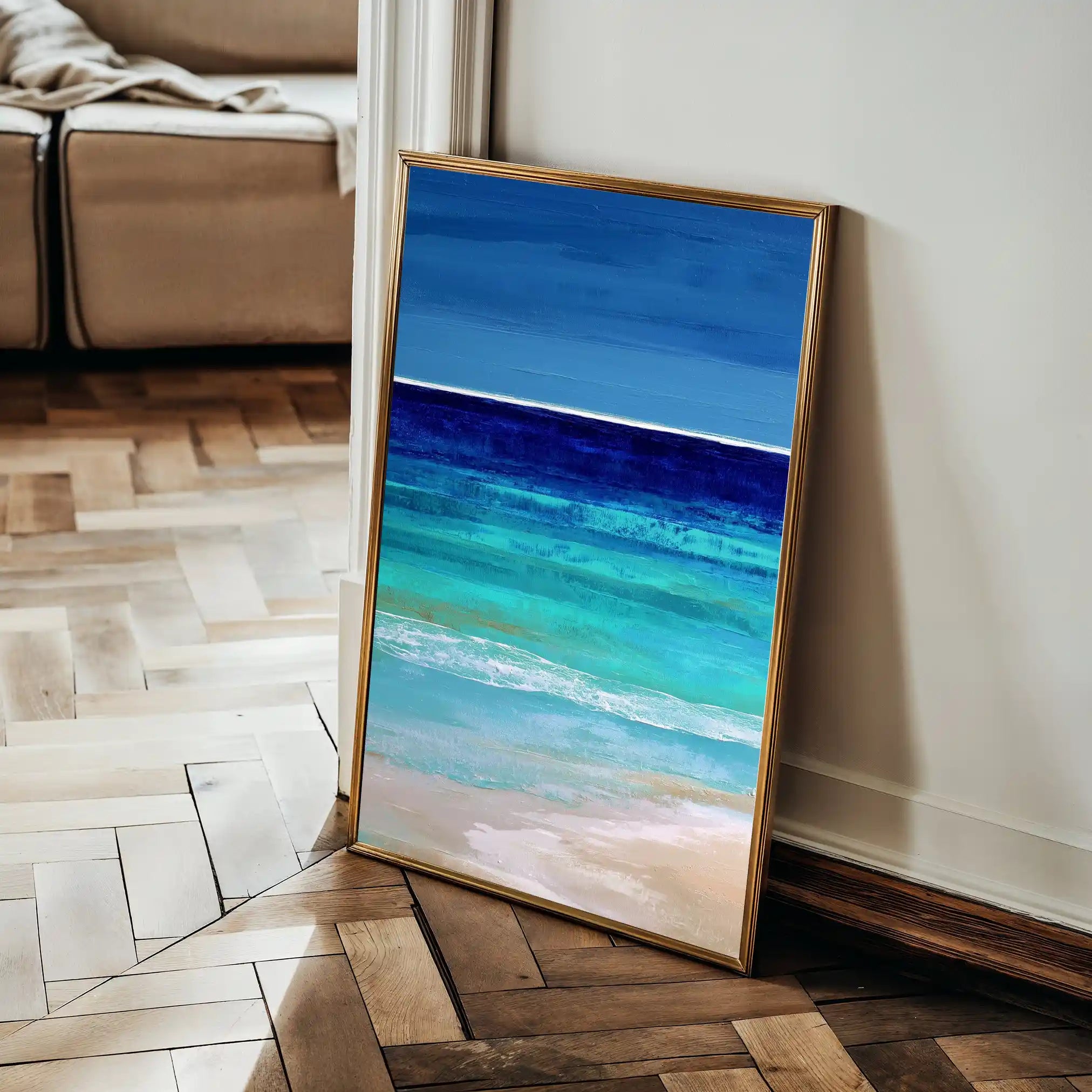 Abstract 2186 Canvas Art 60 x 40 cm / Black