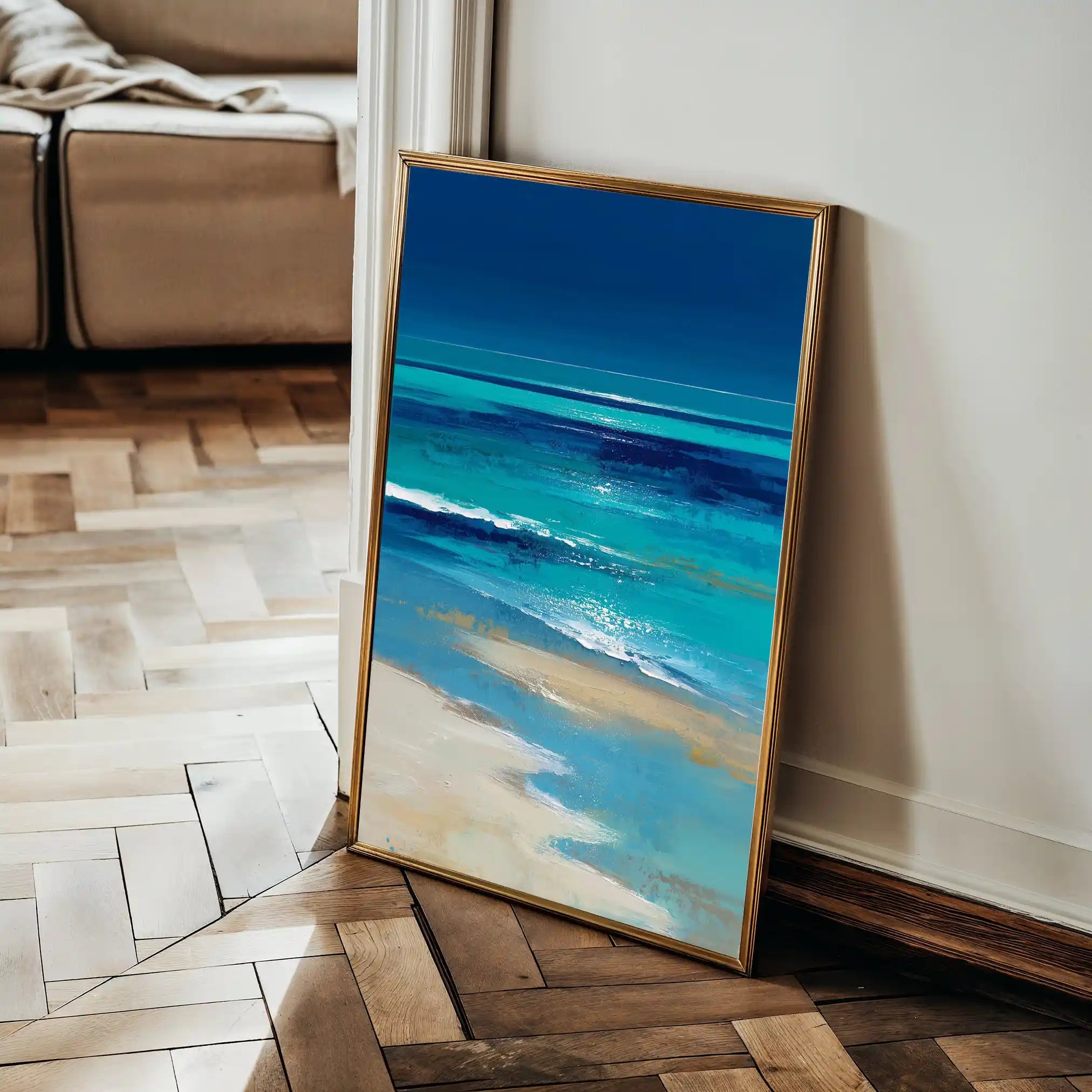 Abstract 2187 Canvas Art 60 x 40 cm / Black