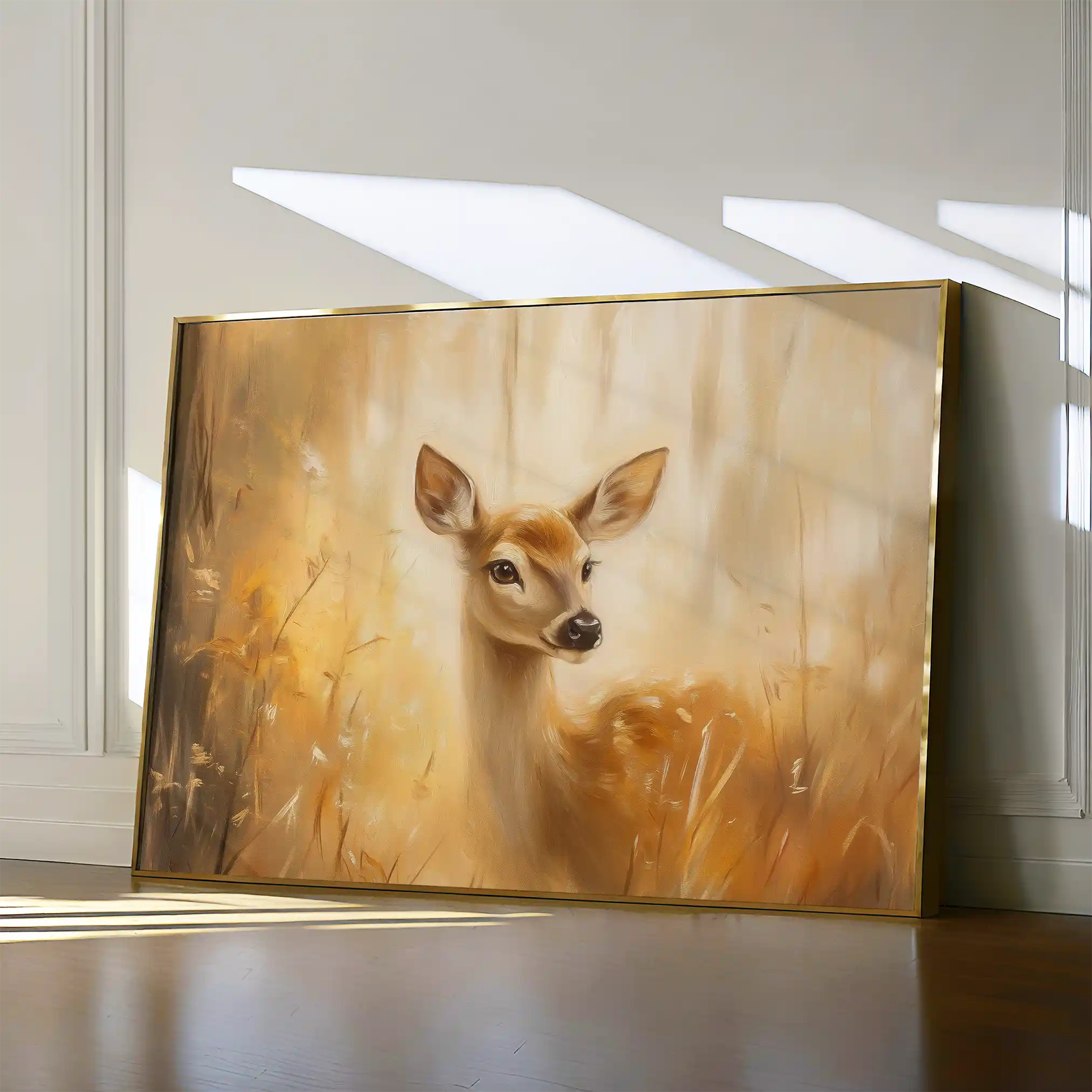 Animals 219 Canvas Art 60 x 40 cm / Black
