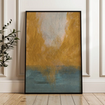 Abstract 219 Canvas Art 60 x 40 cm / Black