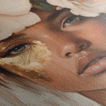 Portrait 219 Canvas Art 60 x 40 cm / Black