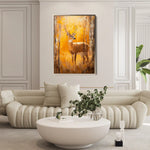 Animals 220 Canvas Art 60 x 40 cm / Black