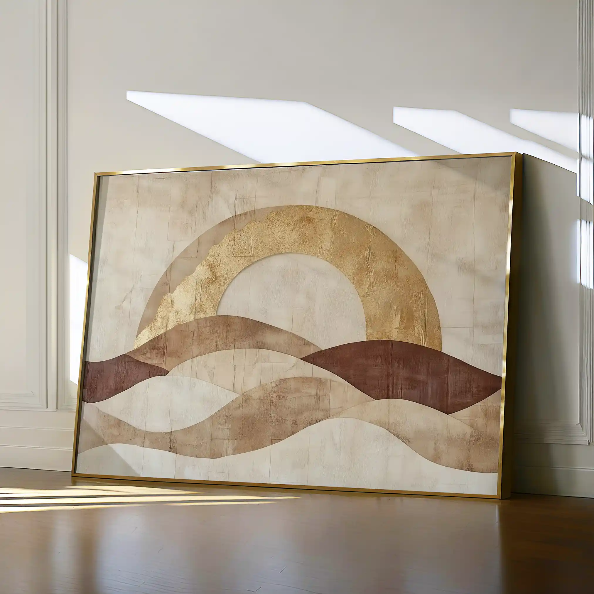 Boho 220 Canvas Art 60 x 40 cm / Black