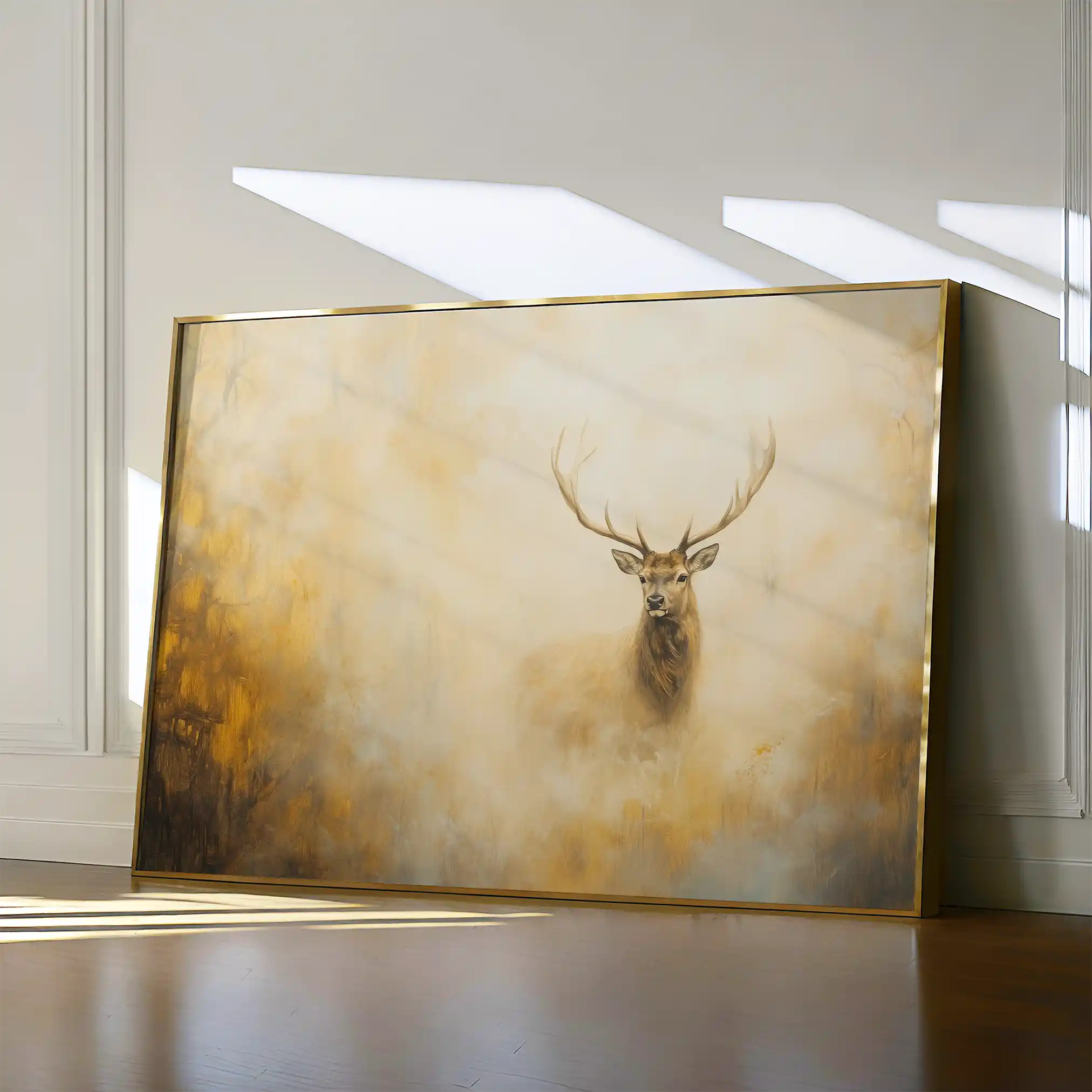 Animals 221 Canvas Art 60 x 40 cm / Black