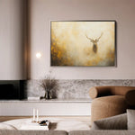 Animals 221 Canvas Art 60 x 40 cm / Black