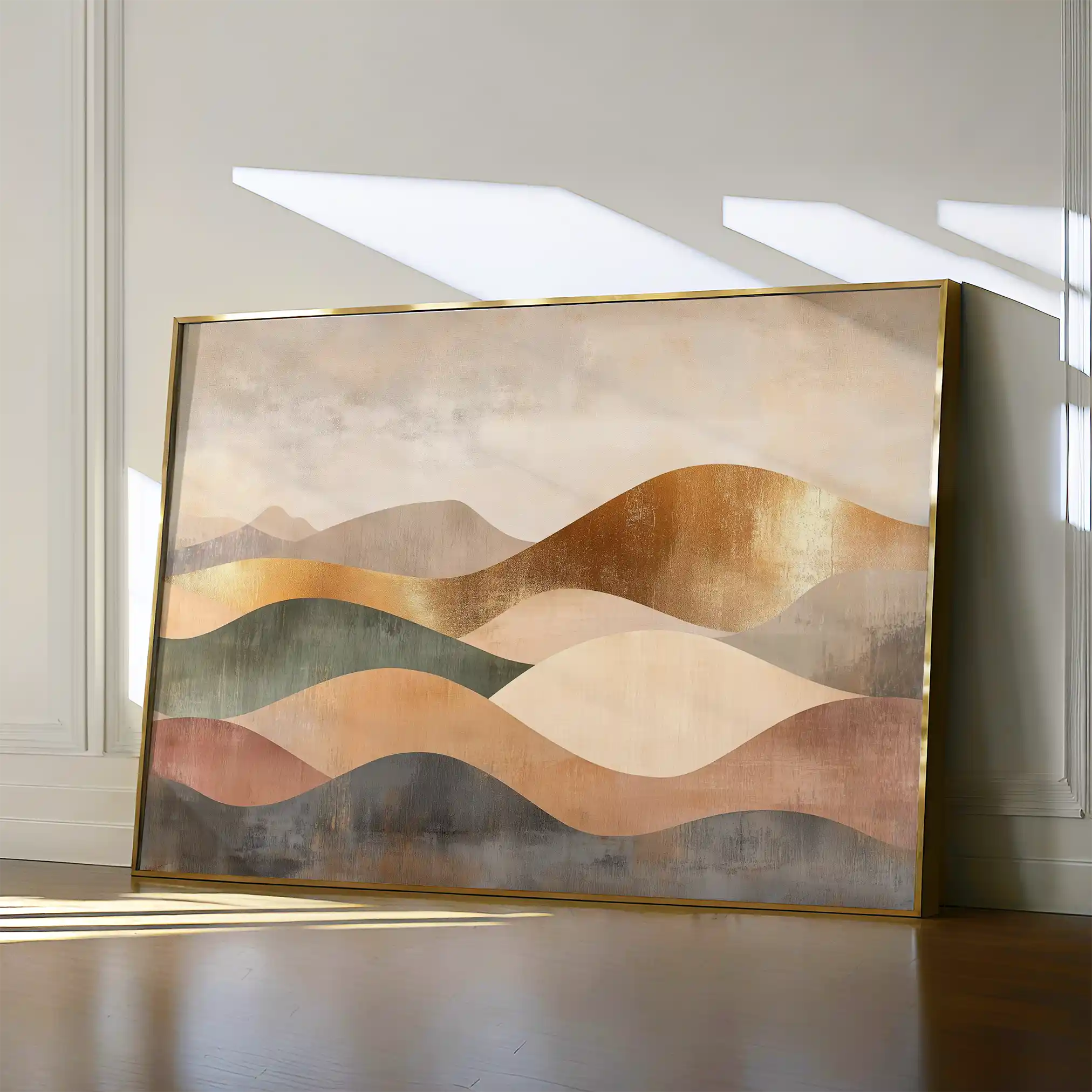 Boho 221 Canvas Art 60 x 40 cm / Black