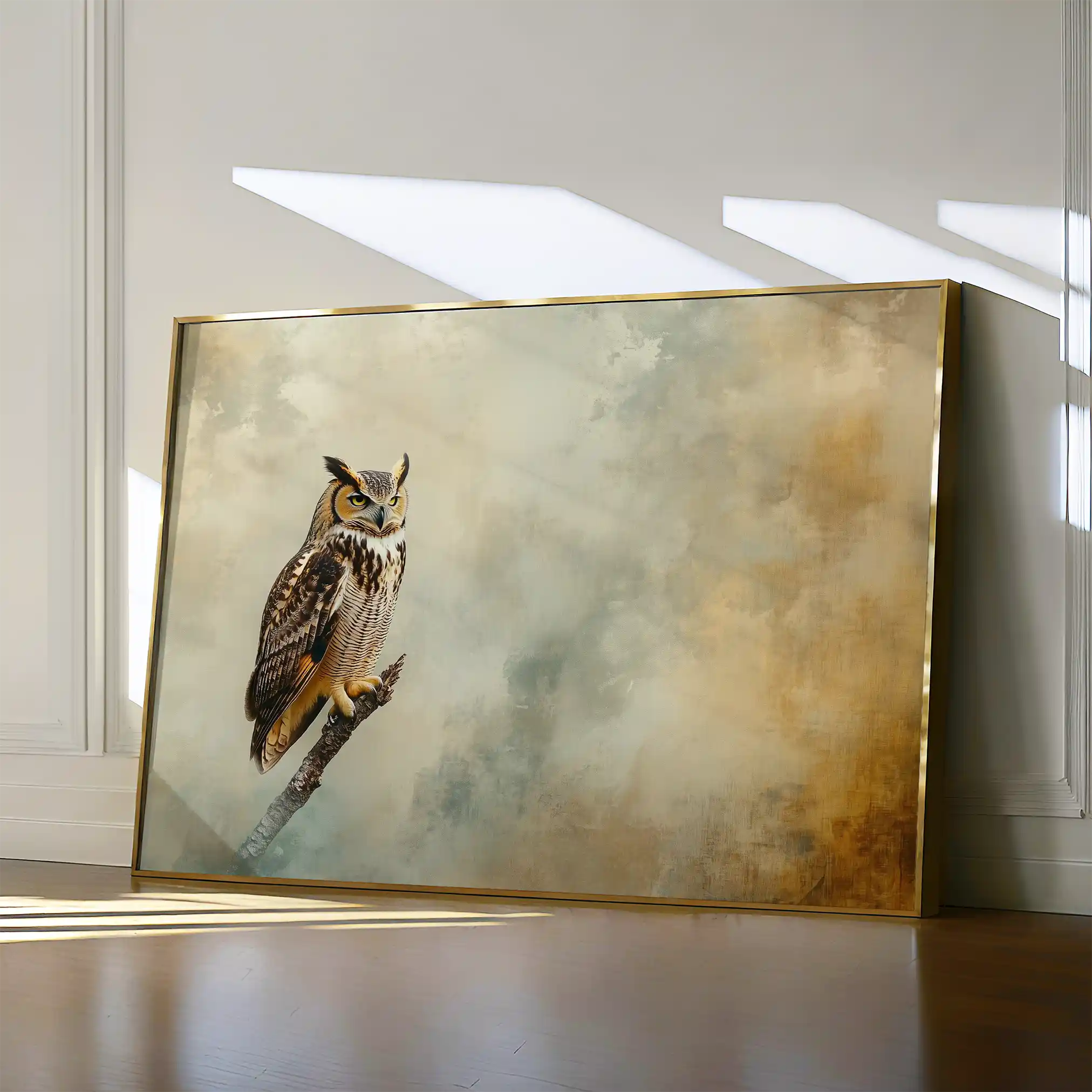 Animals 222 Canvas Art 60 x 40 cm / Black
