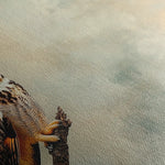 Animals 222 Canvas Art 60 x 40 cm / Black