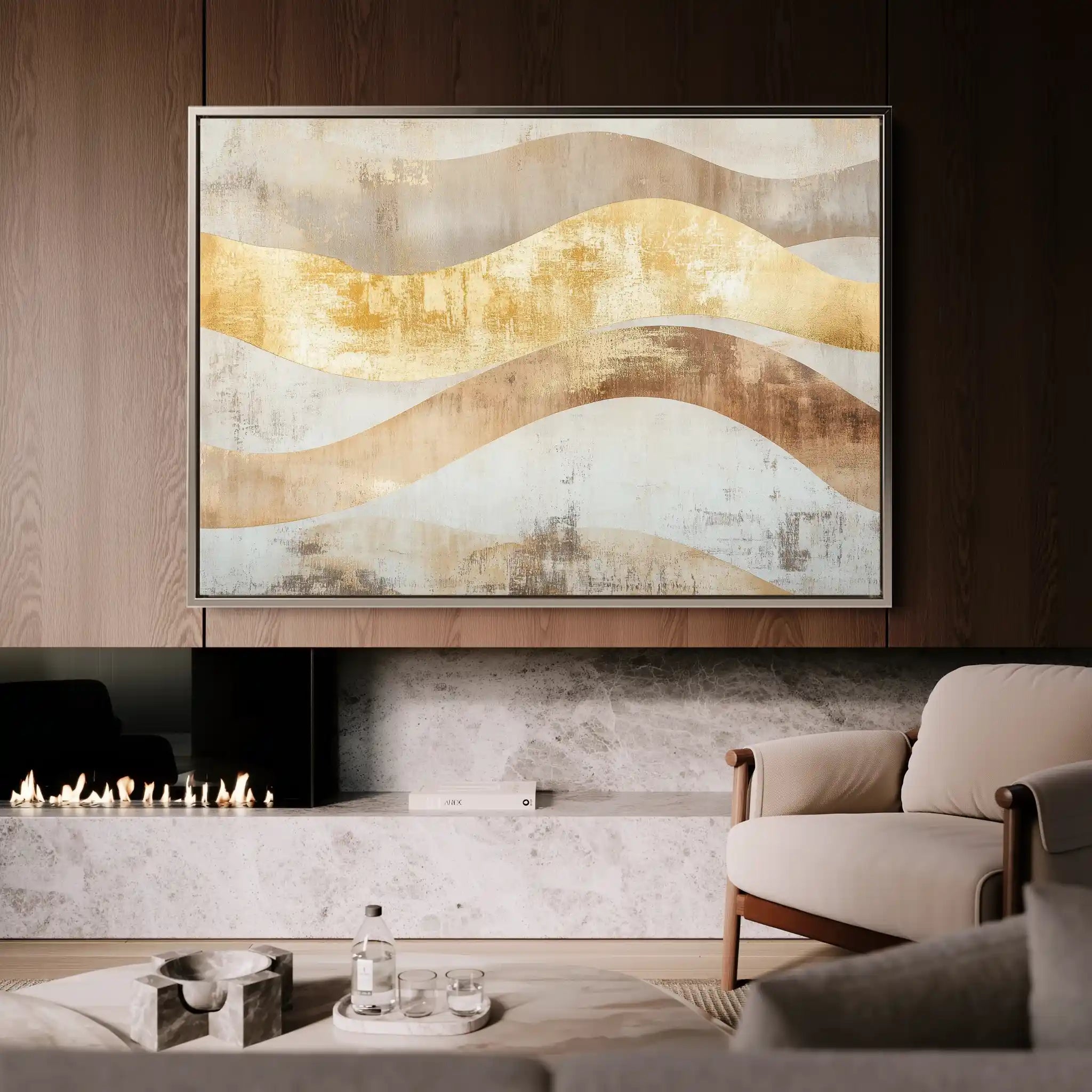 Boho 222 Canvas Art 60 x 40 cm / Black