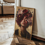 Portrait 224 Canvas Art 60 x 40 cm / Black