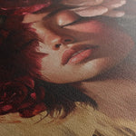 Portrait 224 Canvas Art 60 x 40 cm / Black