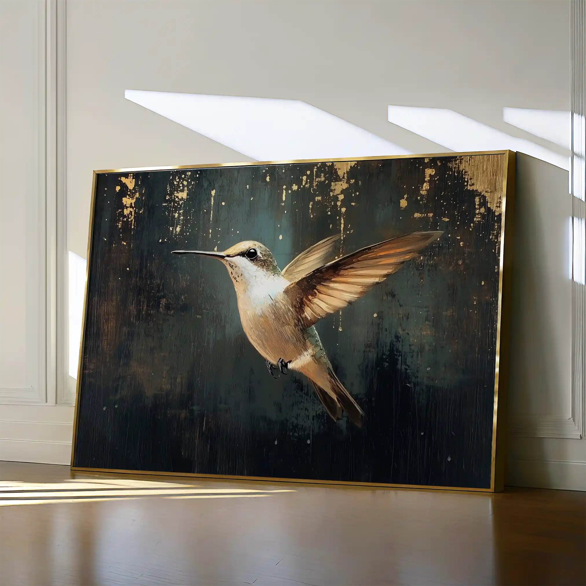 Animals 226 Canvas Art 60 x 40 cm / Black