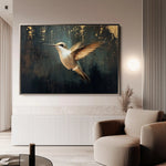 Animals 226 Canvas Art 60 x 40 cm / Black
