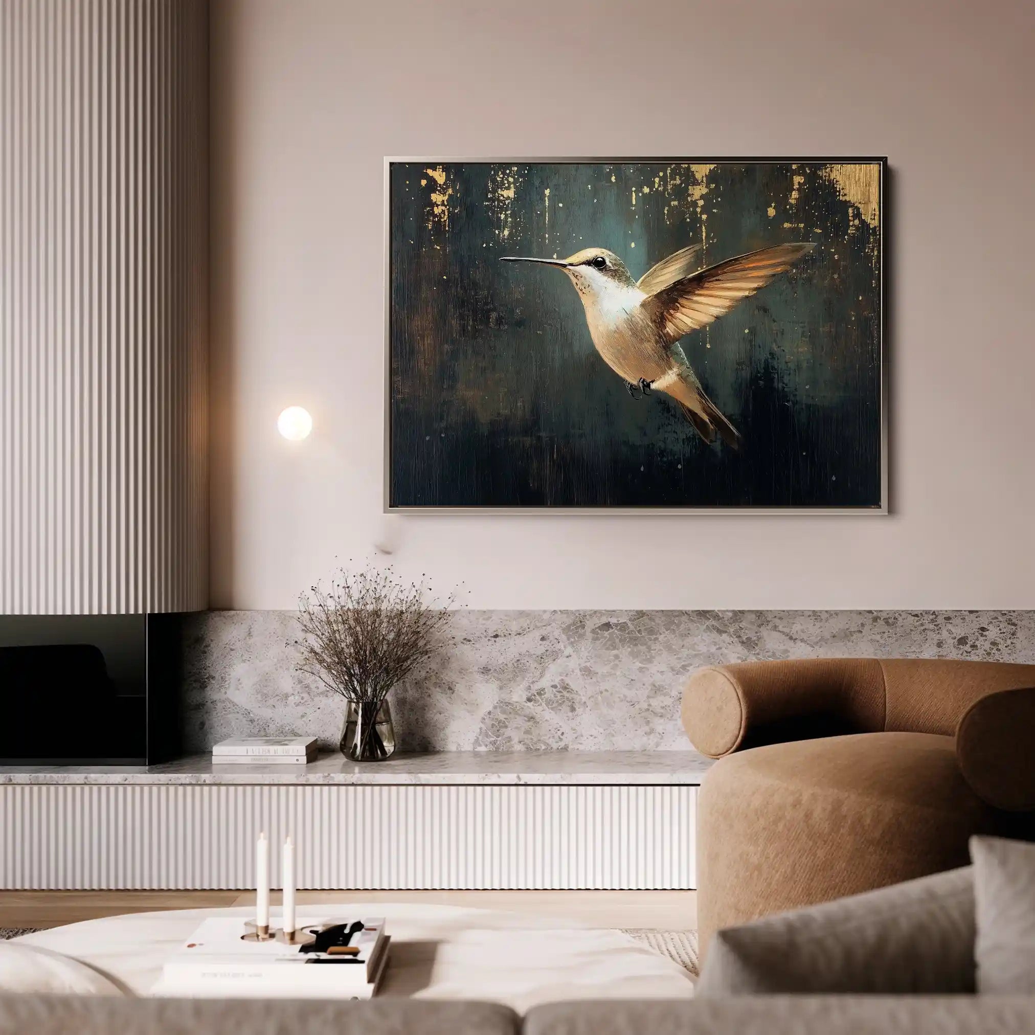 Animals 226 Canvas Art 60 x 40 cm / Black