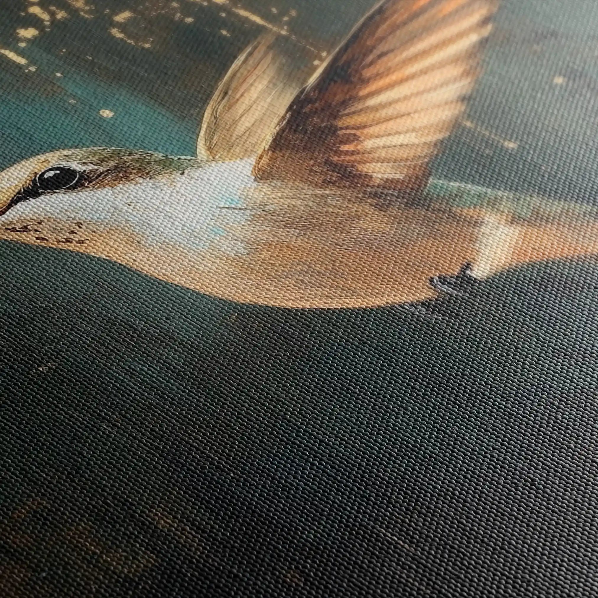 Animals 226 Canvas Art 60 x 40 cm / Black