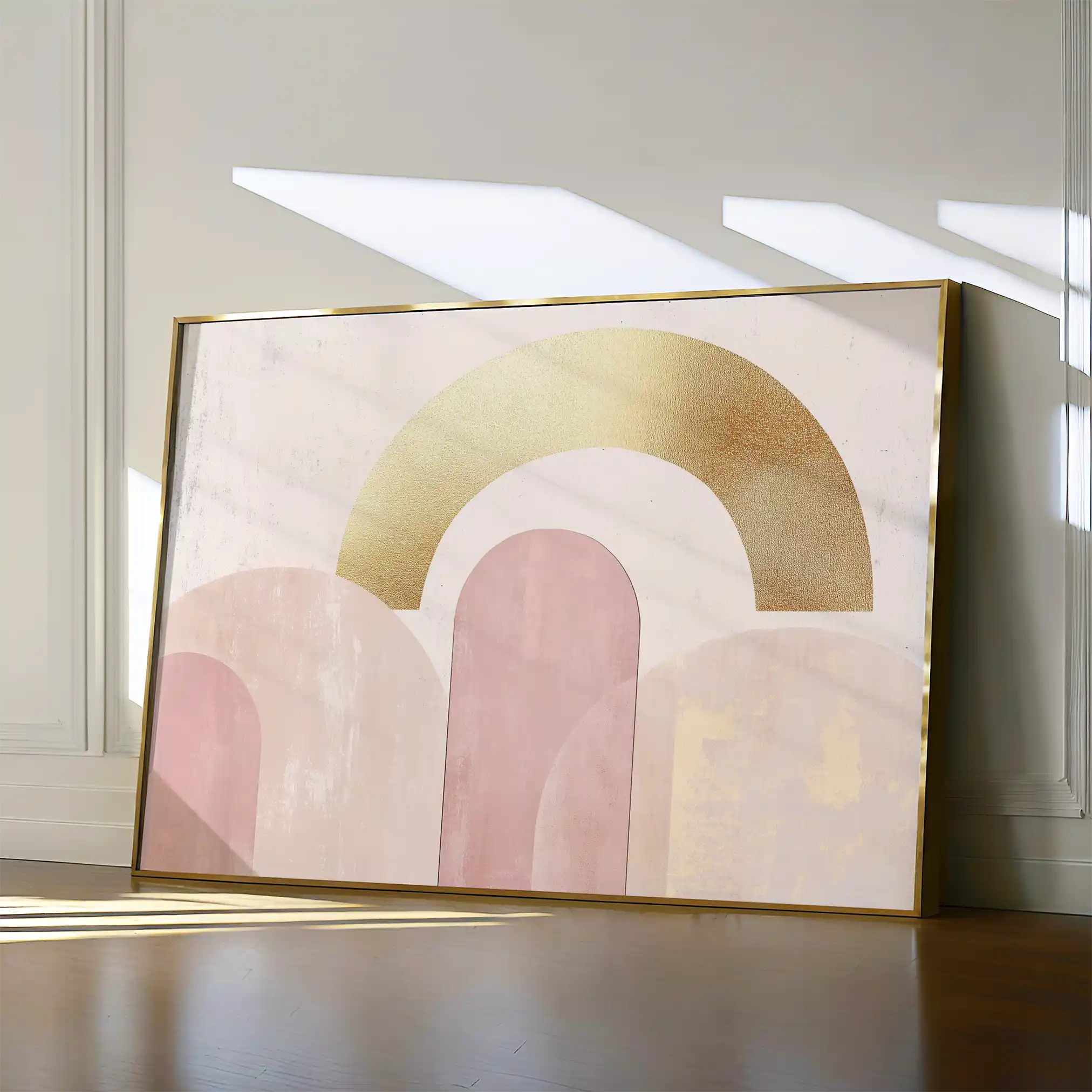 Boho 226 Canvas Art 60 x 40 cm / Black