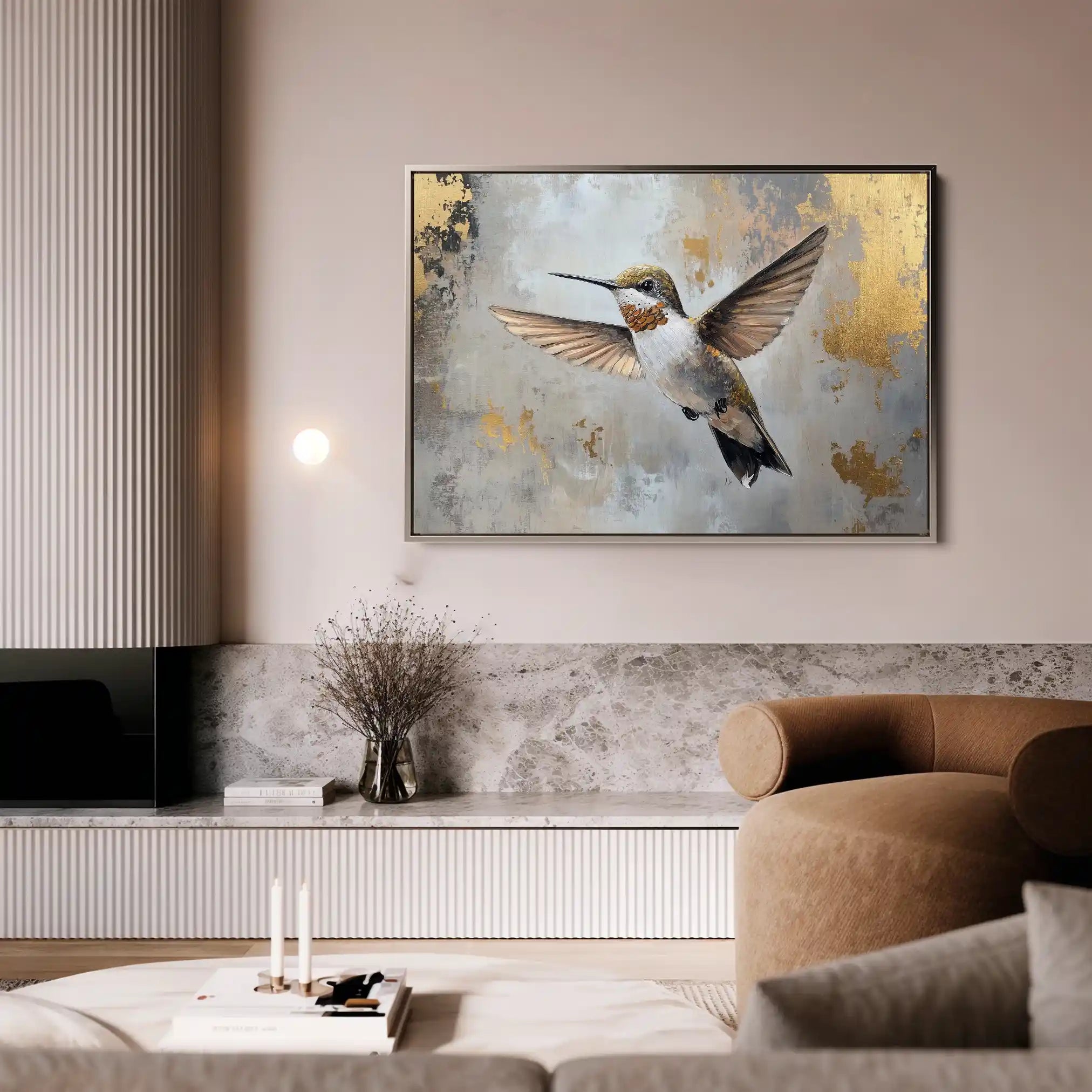 Animals 227 Canvas Art 60 x 40 cm / Black