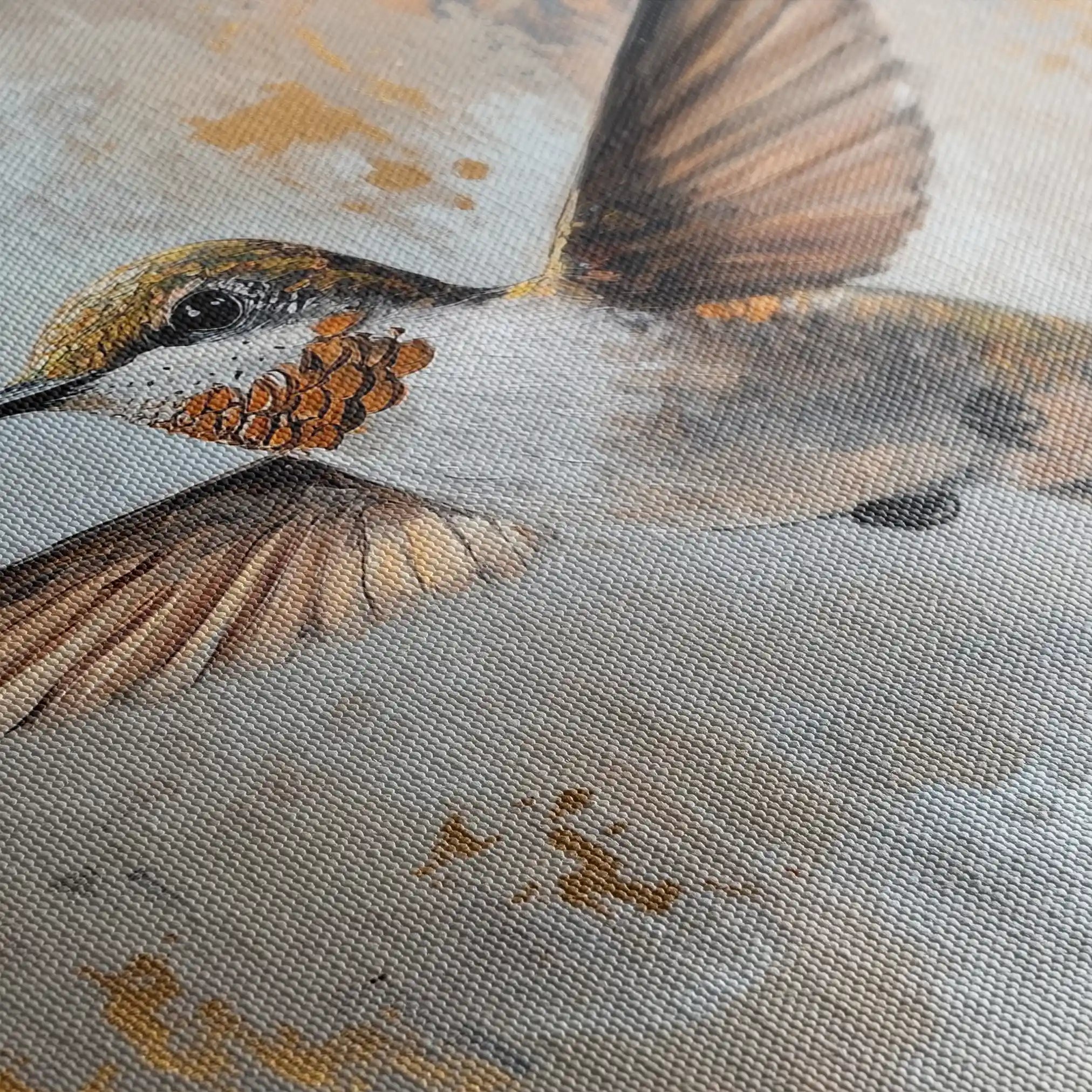 Animals 227 Canvas Art 60 x 40 cm / Black