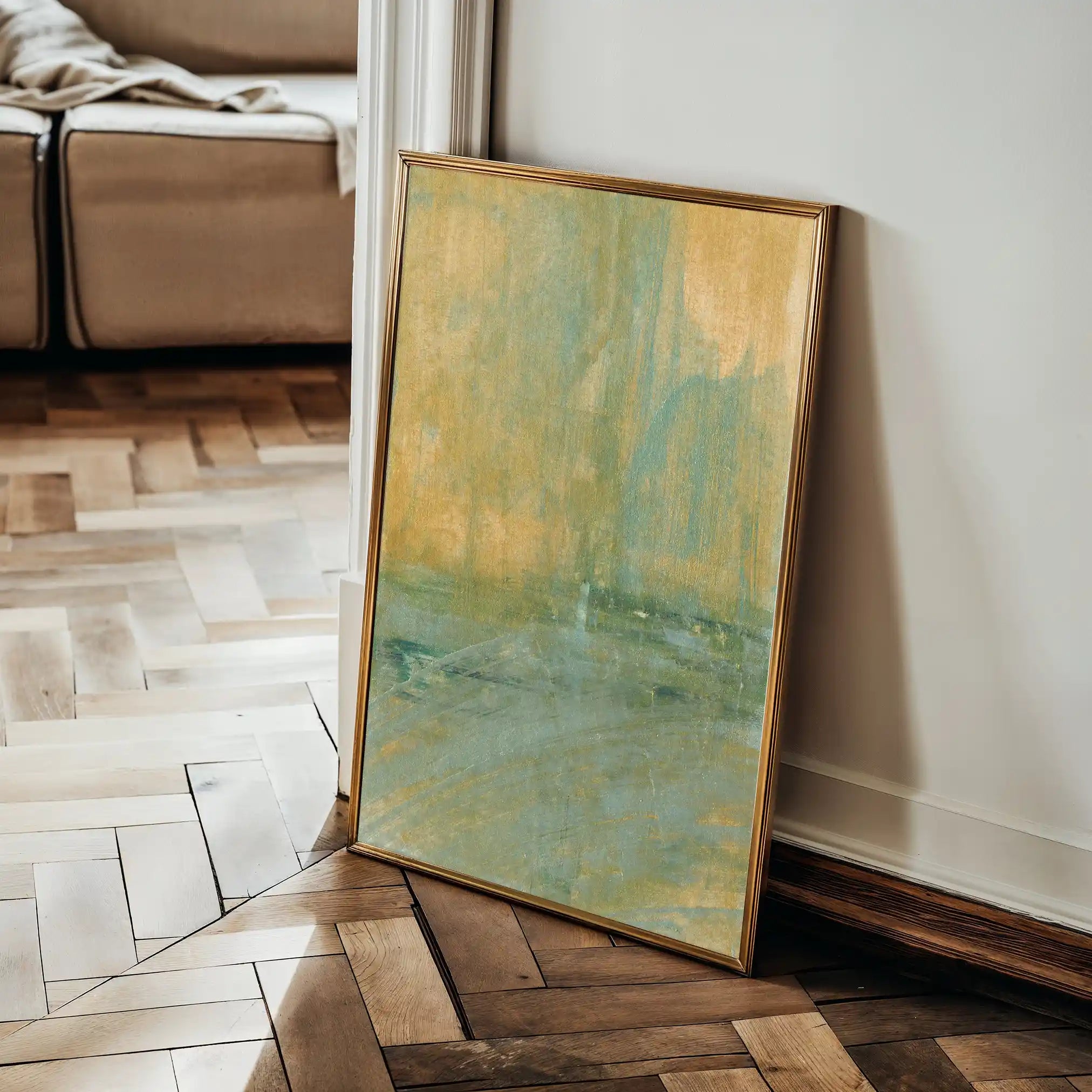 Abstract 227 Canvas Art 60 x 40 cm / Black