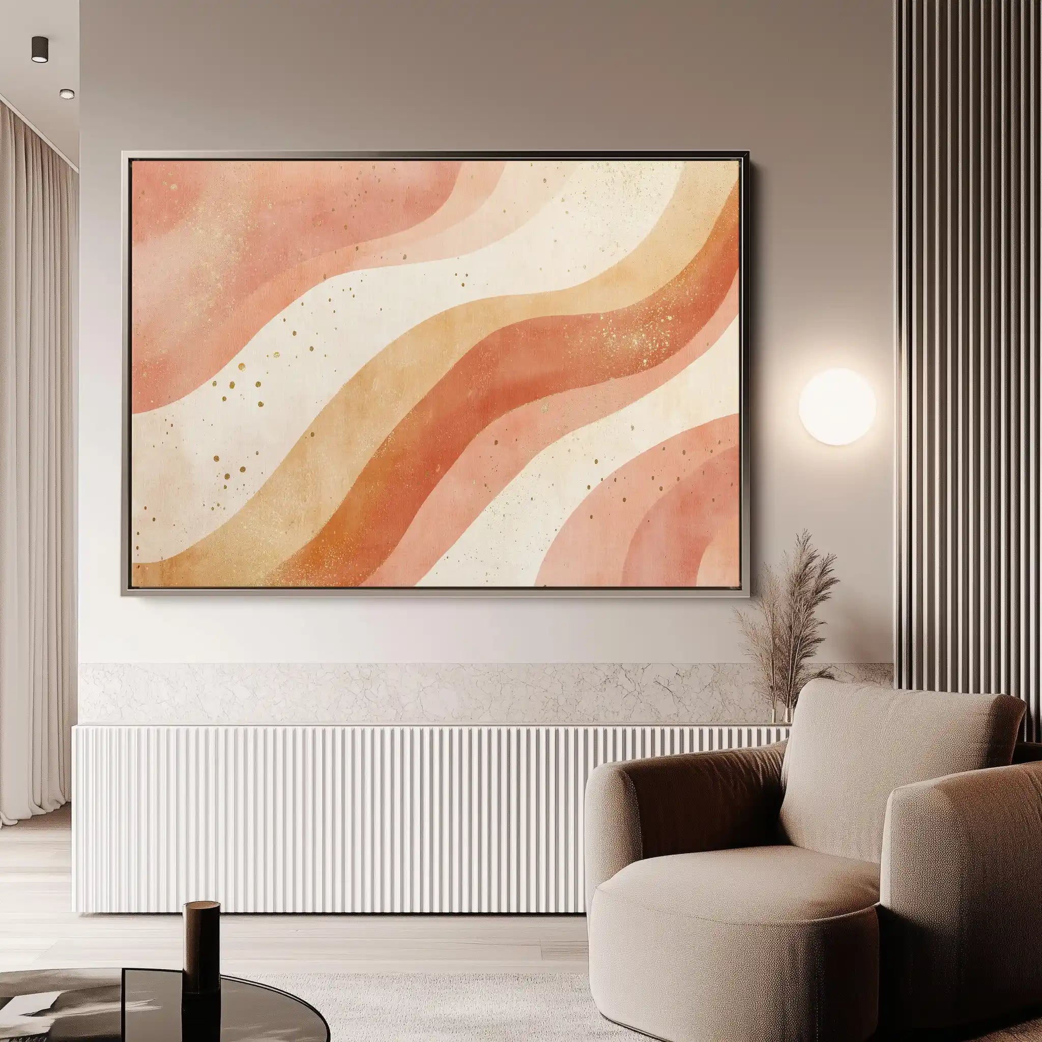 Boho 227 Canvas Art 60 x 40 cm / Black