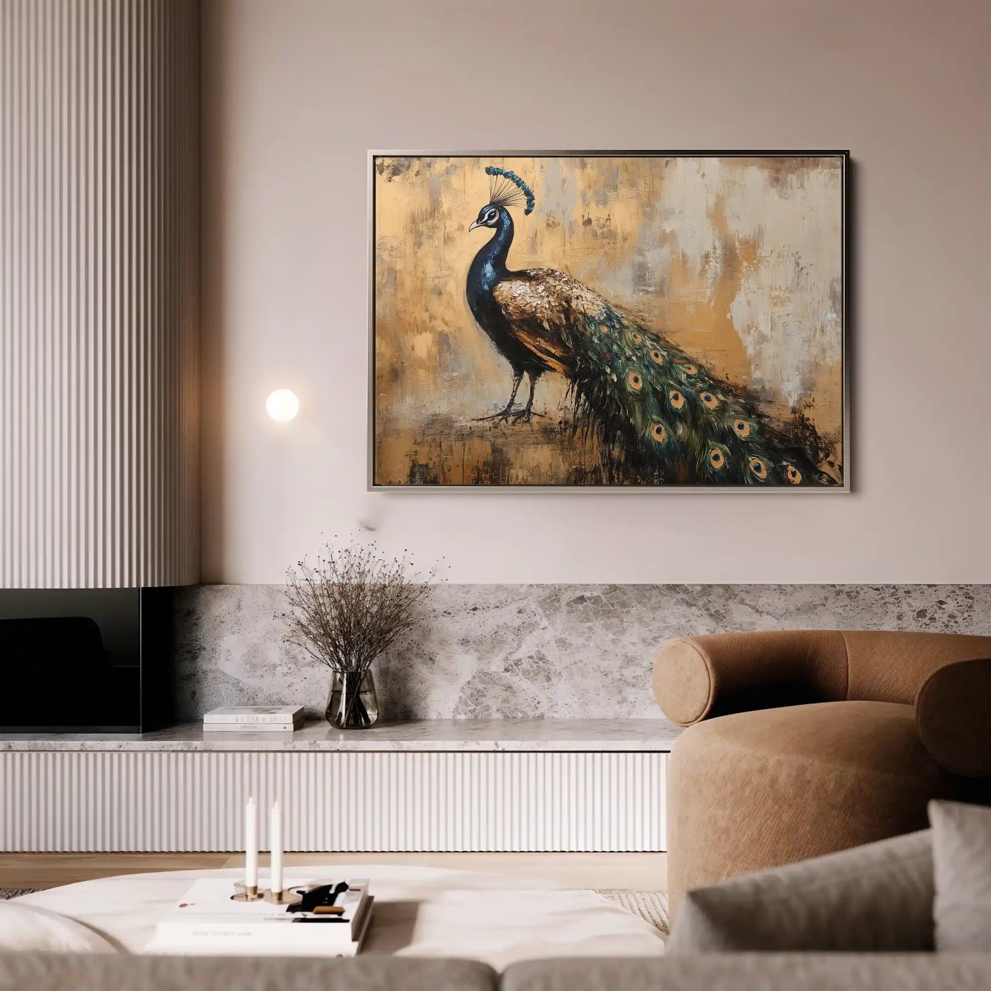 Animals 228 Canvas Art 60 x 40 cm / Black