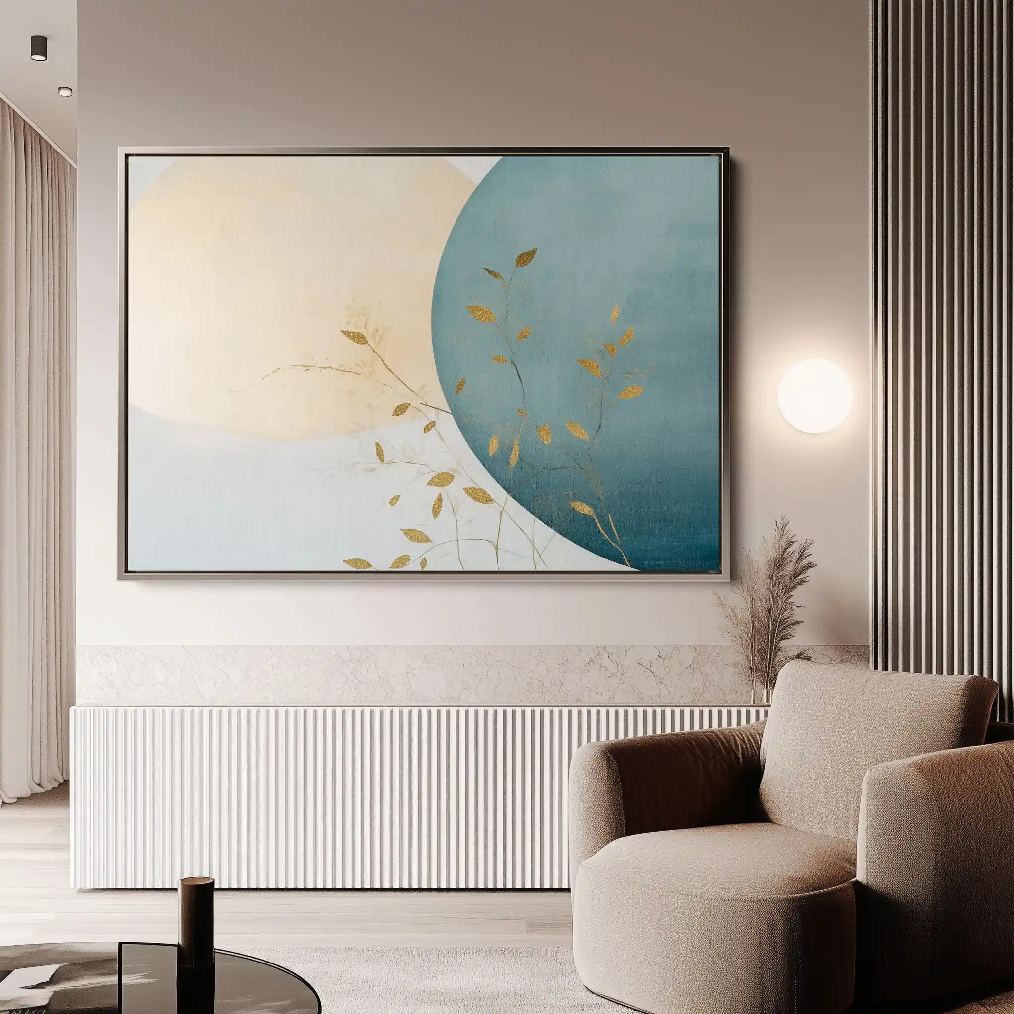 Boho 228 Canvas Art 60 x 40 cm / Black