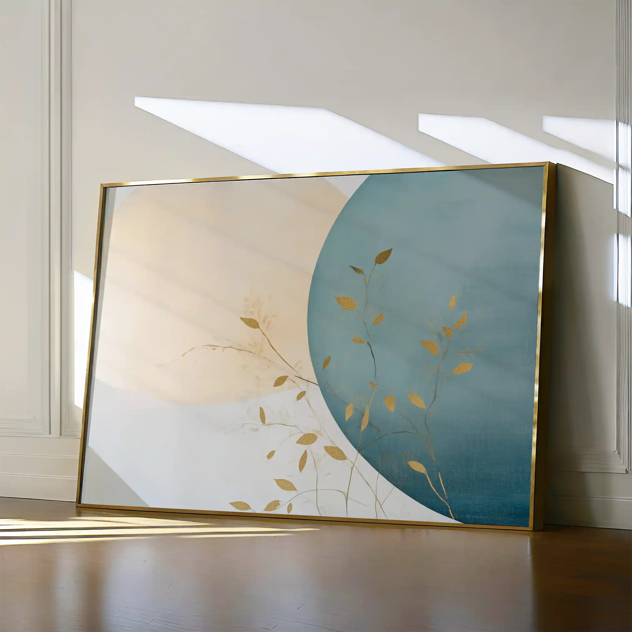 Boho 228 Canvas Art 60 x 40 cm / Black