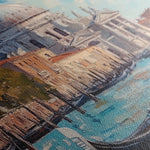 Landscape 228 Canvas Art 60 x 40 cm / Black