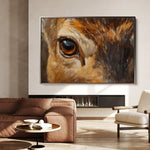 Animals 229 Canvas Art 60 x 40 cm / Black