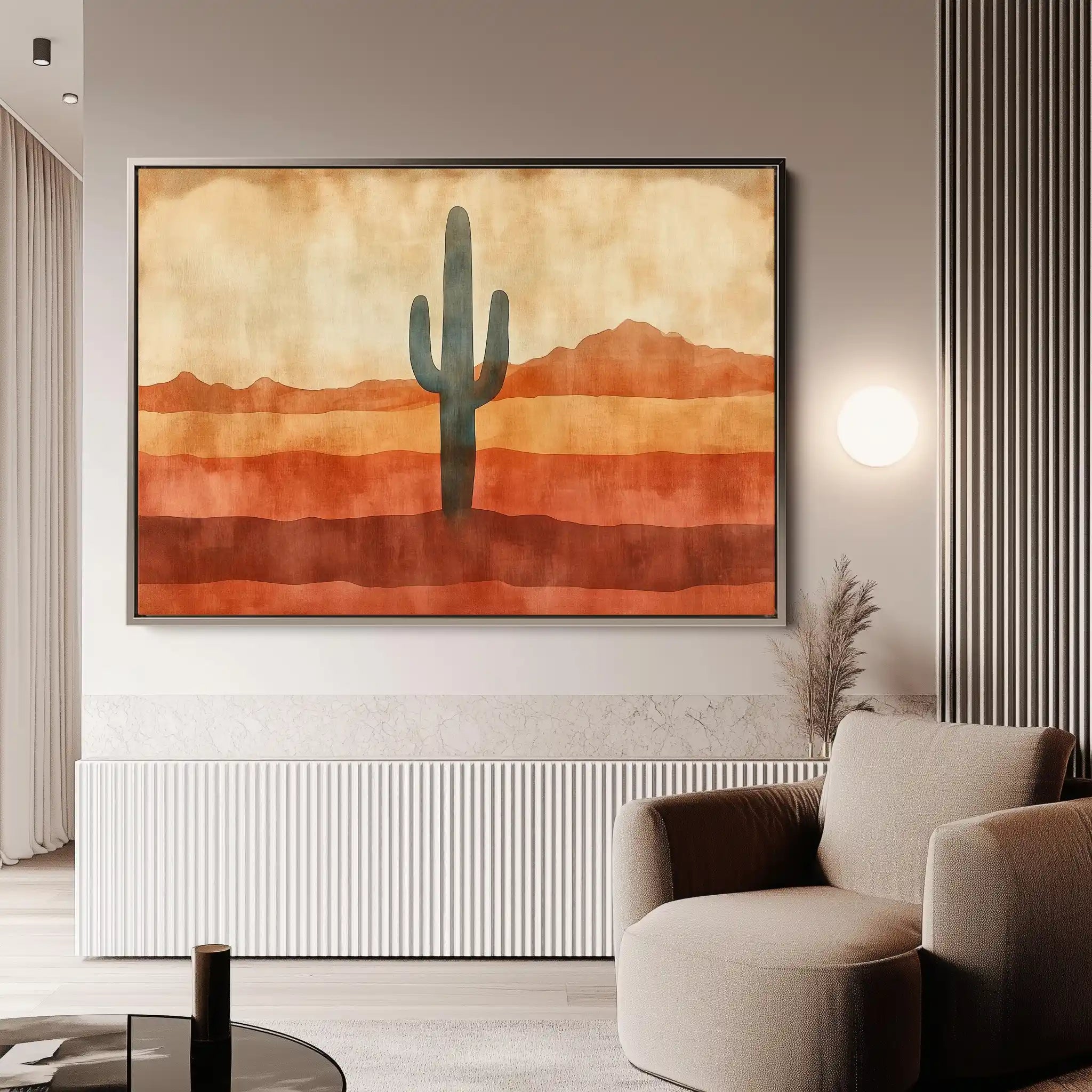 Boho 229 Canvas Art 60 x 40 cm / Black