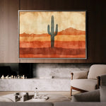 Boho 229 Canvas Art 60 x 40 cm / Black