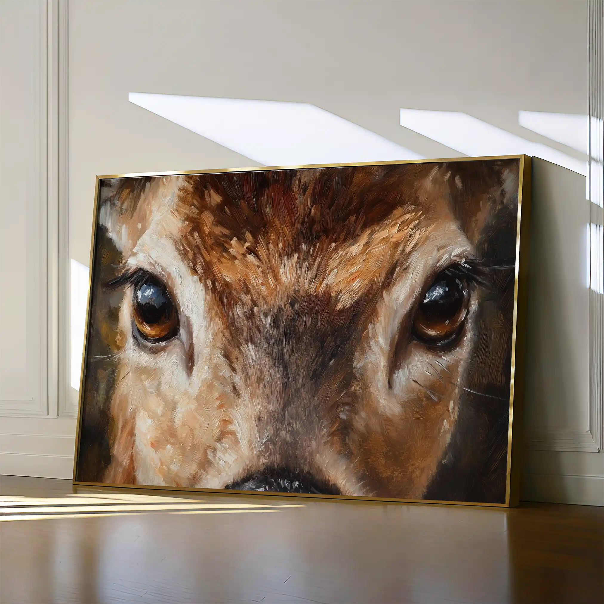 Animals 230 Canvas Art 60 x 40 cm / Black