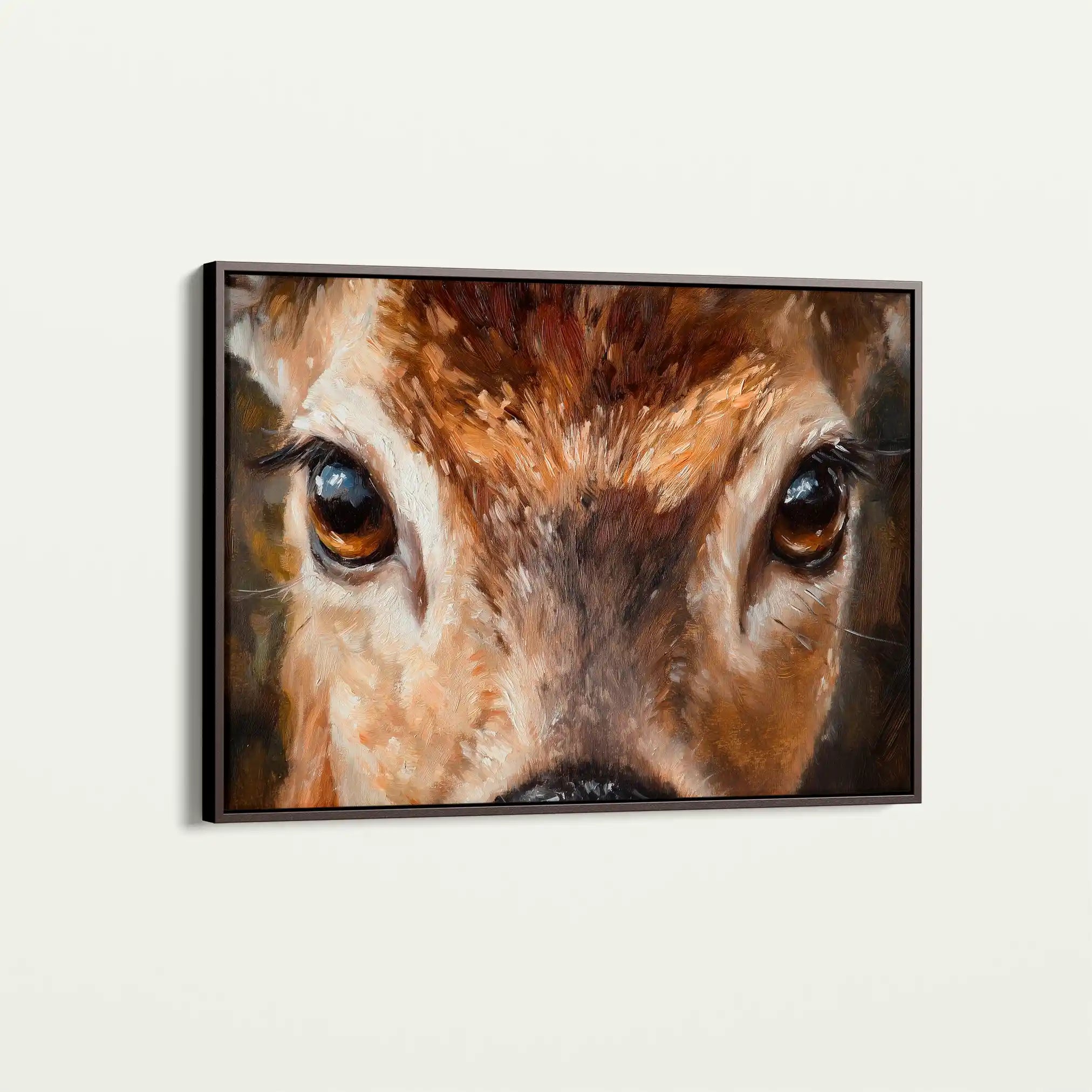 Animals 230 Canvas Art 60 x 40 cm / Black