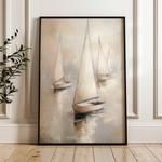 Landscape 230 Canvas Art 60 x 40 cm / Black