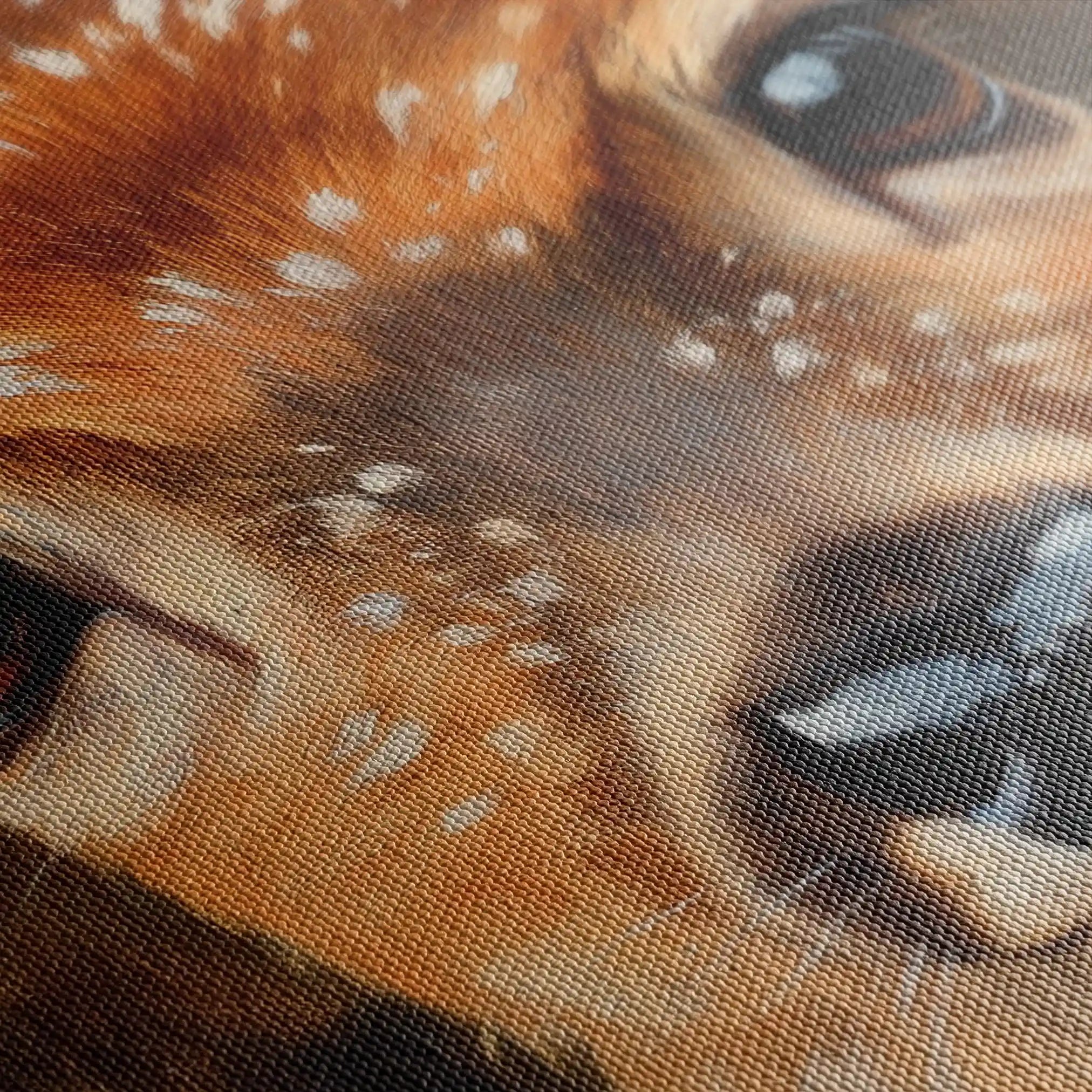 Animals 231 Canvas Art 60 x 40 cm / Black