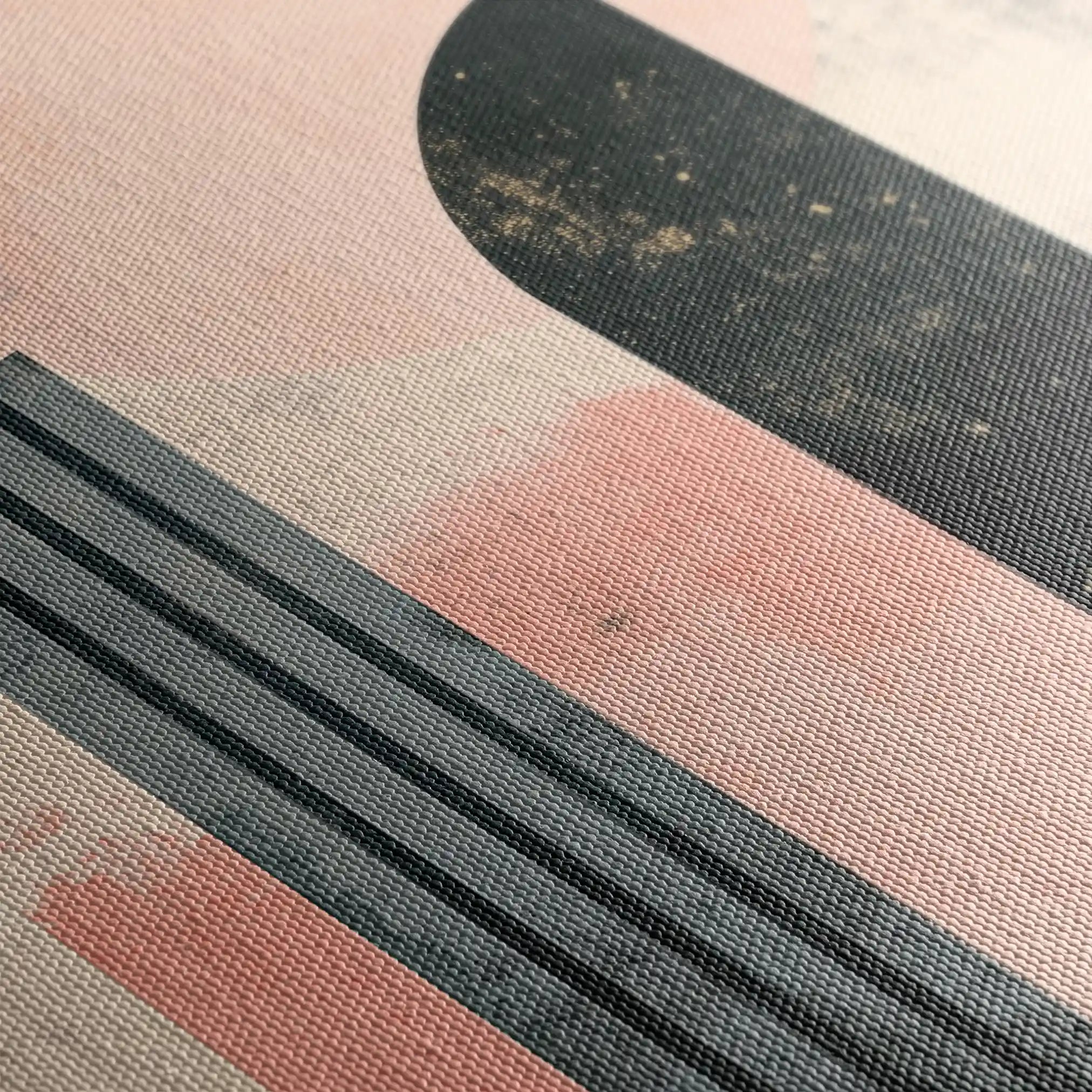 Boho 232 Canvas Art 60 x 40 cm / Black