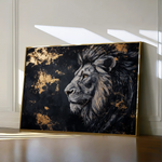 Animals 233 Canvas Art 60 x 40 cm / Black