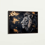 Animals 233 Canvas Art 60 x 40 cm / Black