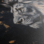 Animals 233 Canvas Art 60 x 40 cm / Black