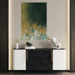 Abstract 236 Canvas Art 60 x 40 cm / Black