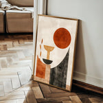 Boho 236 Canvas Art 60 x 40 cm / Black