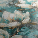 Floral 236 Canvas Art 60 x 40 cm / Black