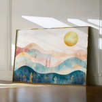 Boho 237 Canvas Art 60 x 40 cm / Black