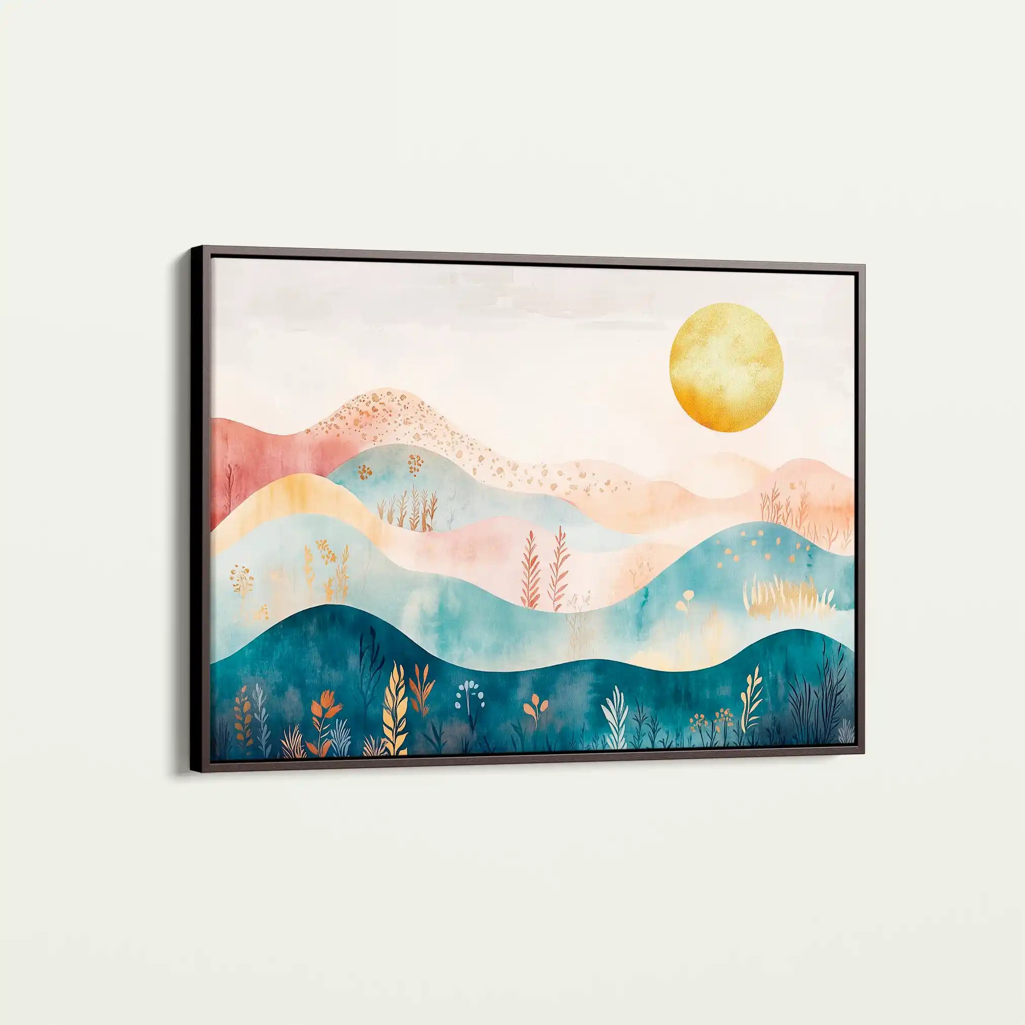 Boho 237 Canvas Art 60 x 40 cm / Black