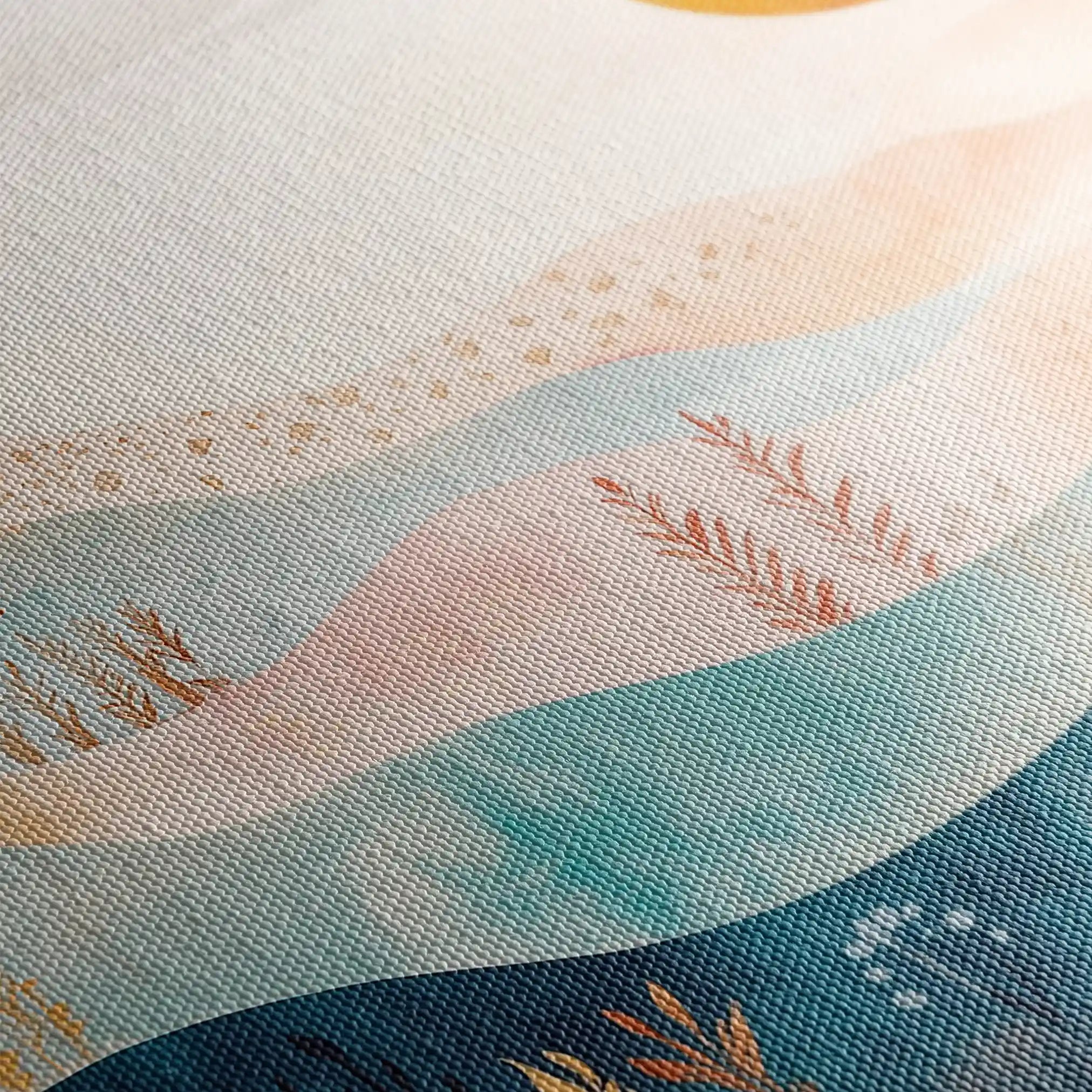 Boho 237 Canvas Art 60 x 40 cm / Black