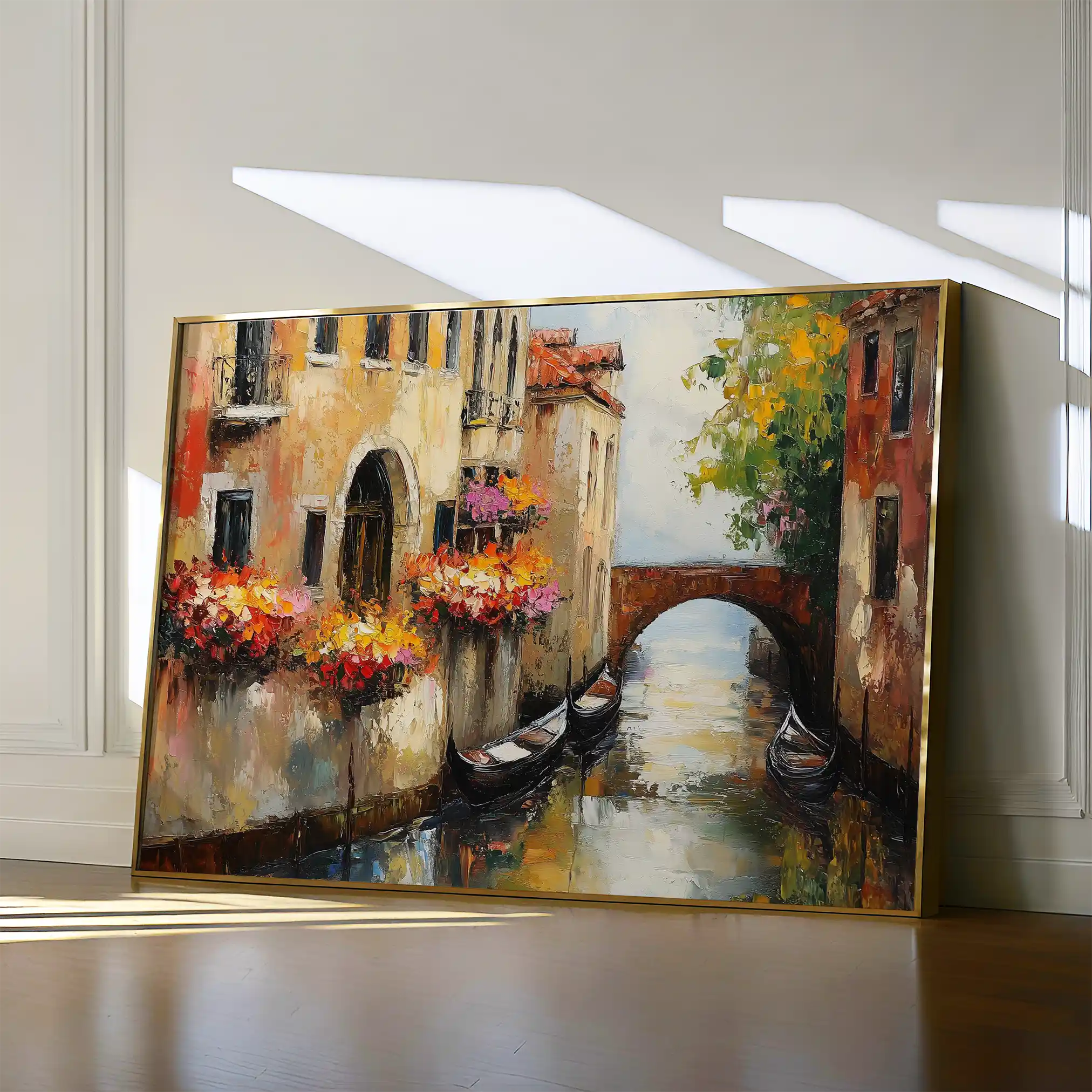 Landscape 238 Canvas Art 60 x 40 cm / Black