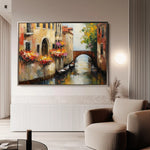 Landscape 238 Canvas Art 60 x 40 cm / Black