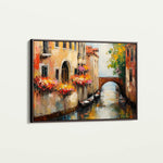 Landscape 238 Canvas Art 60 x 40 cm / Black